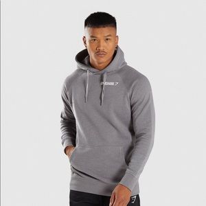 Gymshark Dark Gray Crest Hoodie